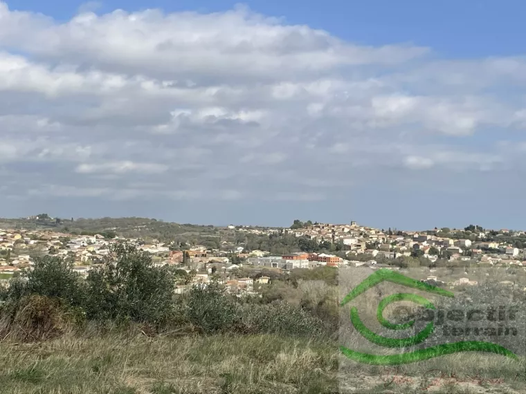 OFFRE UNIQUE : GRAND TERRAIN A BATIR - 1050M2 - BELLE VUE DEGAGEE