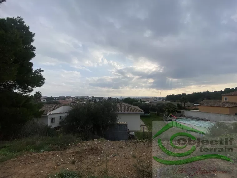 TERRAIN 512M2- VUE PANORAMIQUE- RARE SUR LE SECTEUR