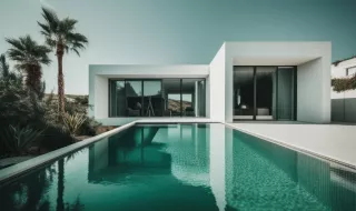 Piscine et Pool House 